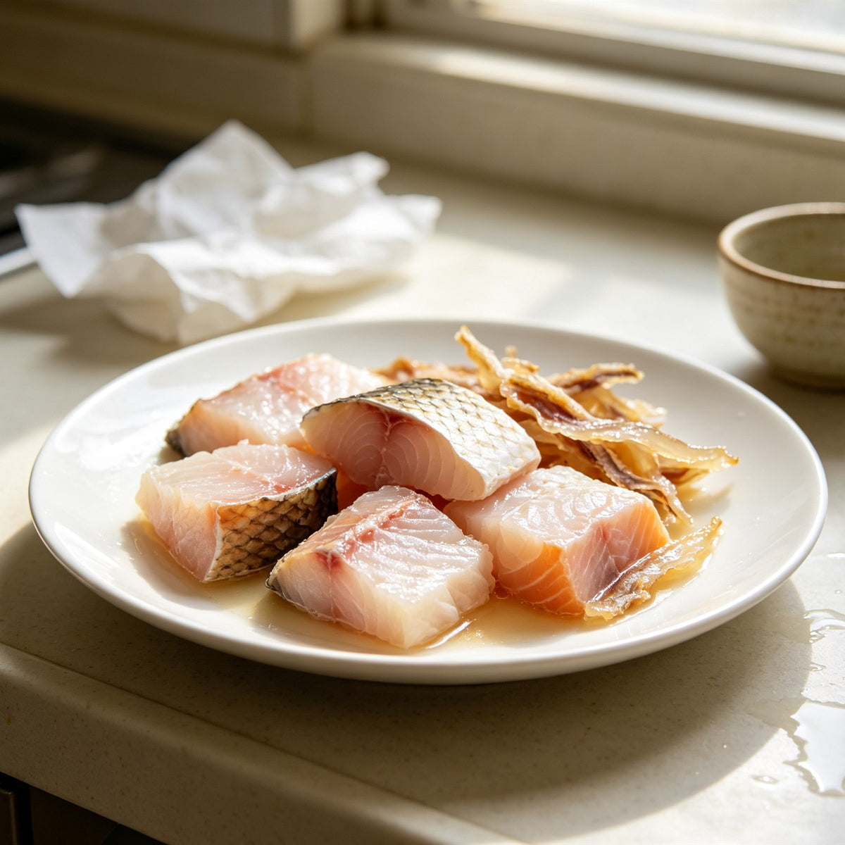 Frozen Crisp Grass Carp Fillets
