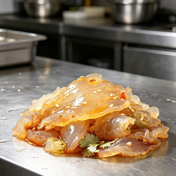 Delicious and Tender Jellyfish Salad