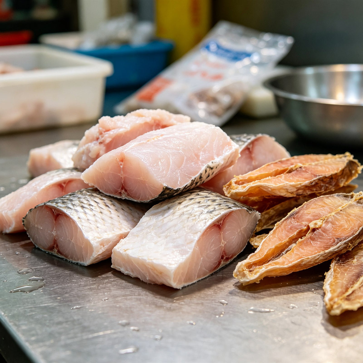 Frozen Crisp Grass Carp Fillets